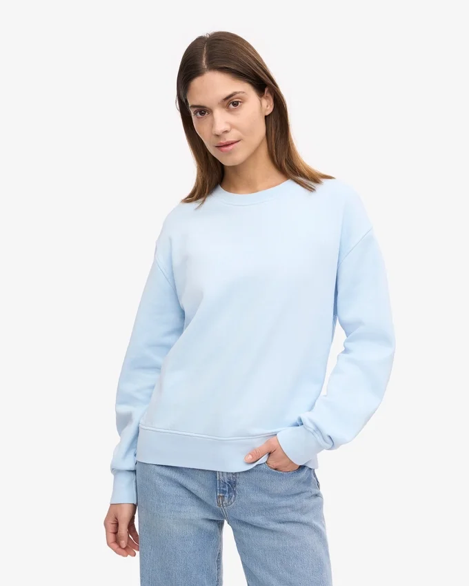 Jersey Classic Organic de algodón para mujer - Azul polar
