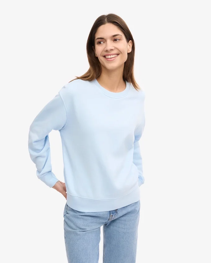 Jersey Classic Organic de algodón para mujer - Azul polar
