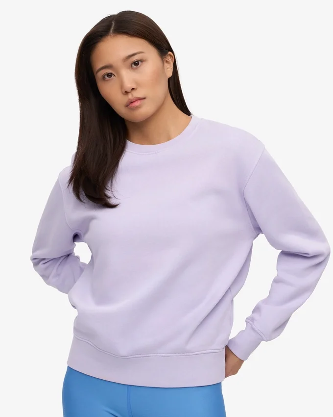Jersey Classic Organic de algodón para mujer - Lavanda suave