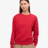 Jersey Classic Organic de algodón para mujer - Rojo escarlata