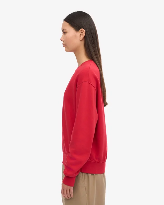 Jersey Classic Organic de algodón para mujer - Rojo escarlata