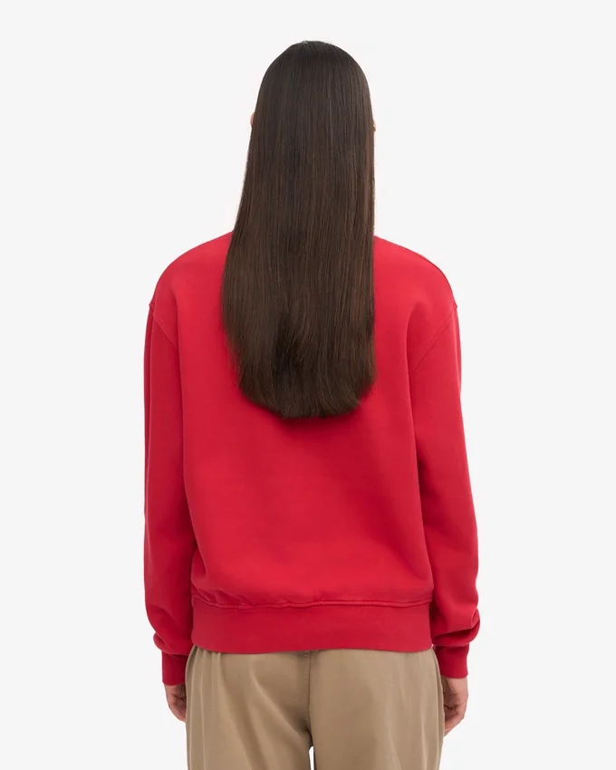 Jersey Classic Organic de algodón para mujer - Rojo escarlata