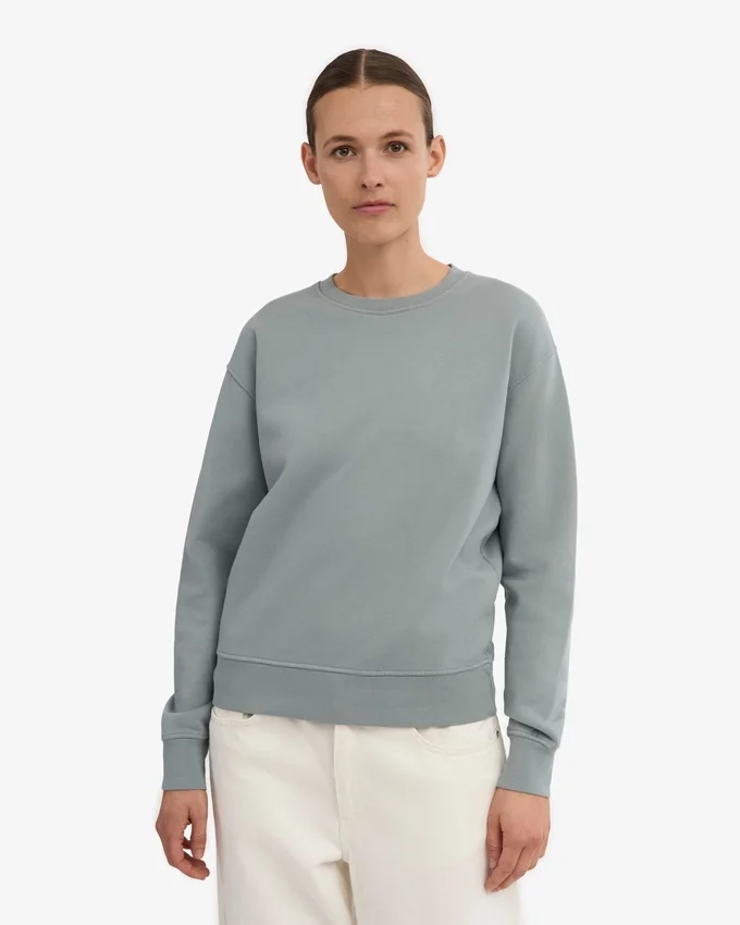 Jersey Classic Organic para mujer - Azul acero