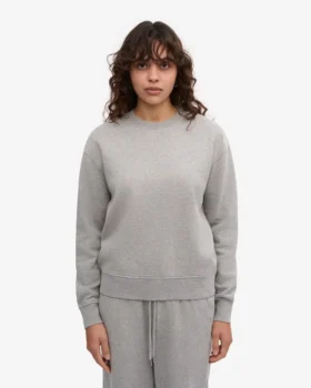 Jersey Classic Organic para mujer – Gris jaspeado