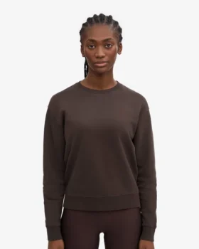 Jersey Classic Organic para mujer – Marrón café