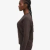 Jersey Classic Organic para mujer - Marrón café