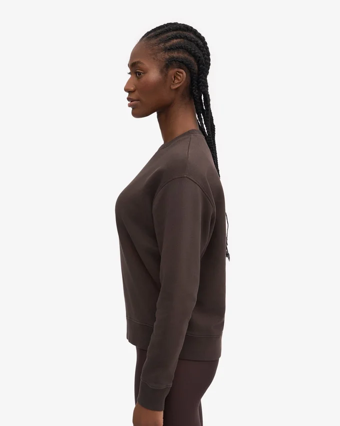 Jersey Classic Organic para mujer - Marrón café