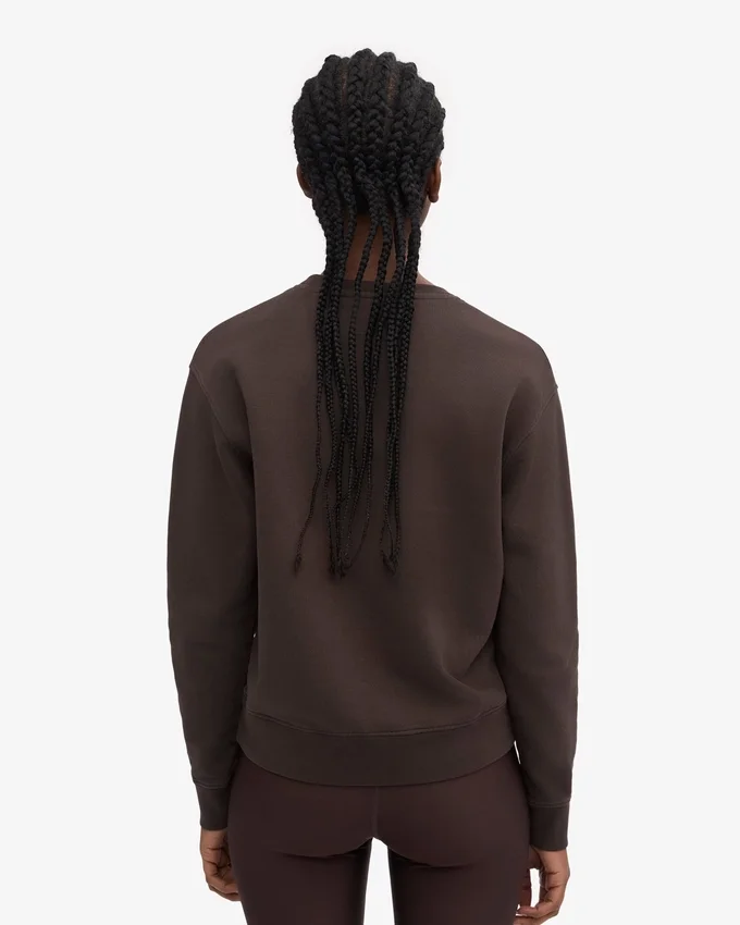 Jersey Classic Organic para mujer - Marrón café