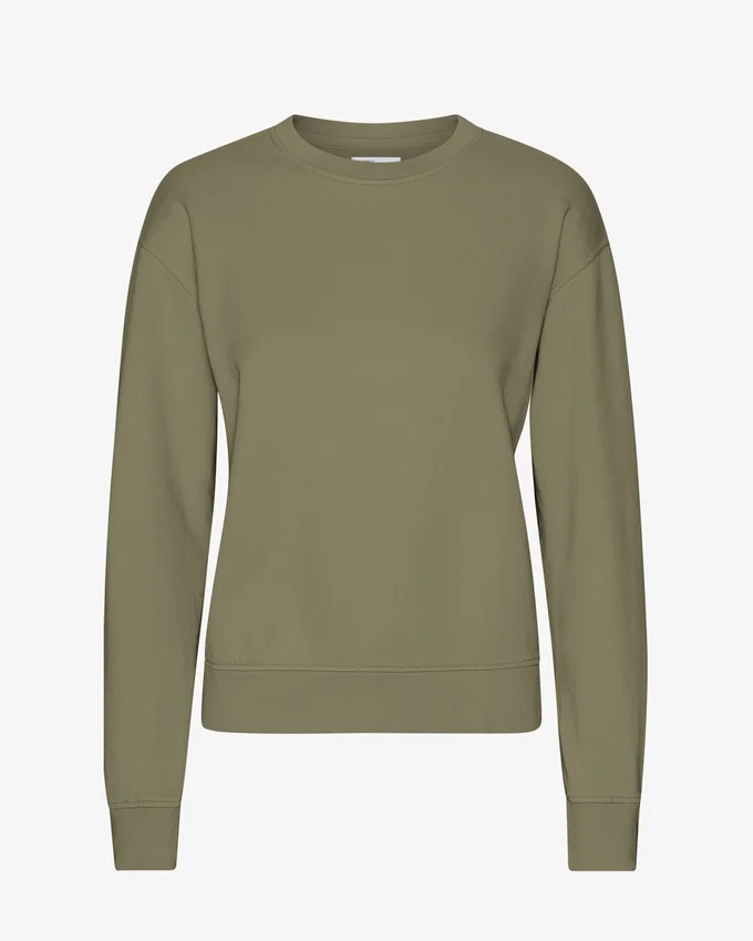 Jersey Classic Organic para mujer - Oliva polvoriento