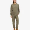 Jersey Classic Organic para mujer - Oliva polvoriento