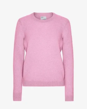 Jersey clásico de lana merino para mujer - Flor de cerezo