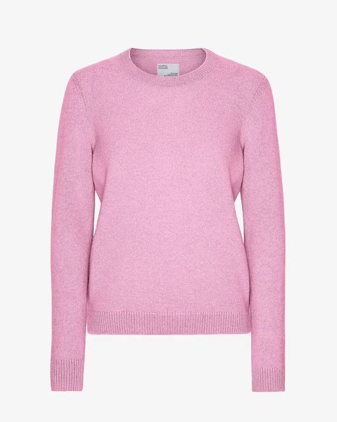 Jersey clásico de lana merino para mujer - Flor de cerezo