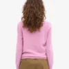 Jersey clásico de lana merino para mujer - Flor de cerezo
