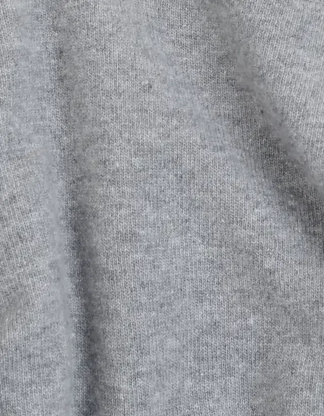 Jersey de lana merino ligera - Gris jaspeado