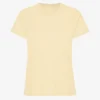 Light Organic Tee para mujer - Amarillo suave