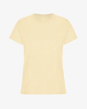 Light Organic Tee para mujer - Amarillo suave