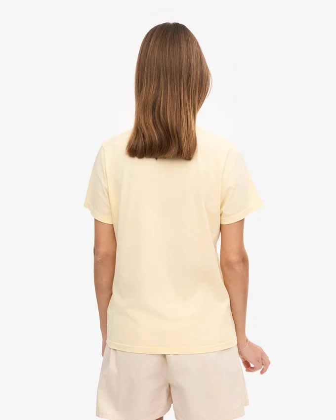 Light Organic Tee para mujer - Amarillo suave