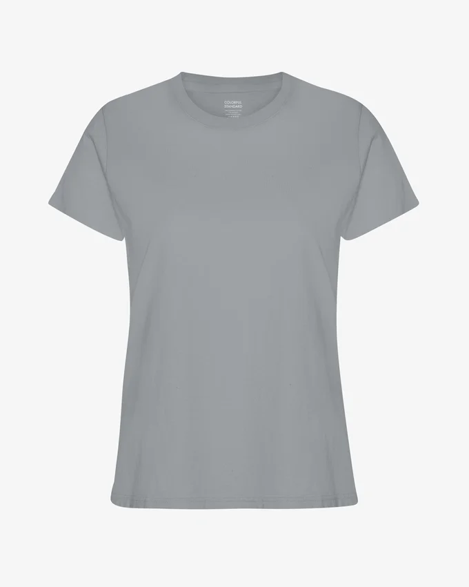 Light Organic Tee para mujer - Azul acero