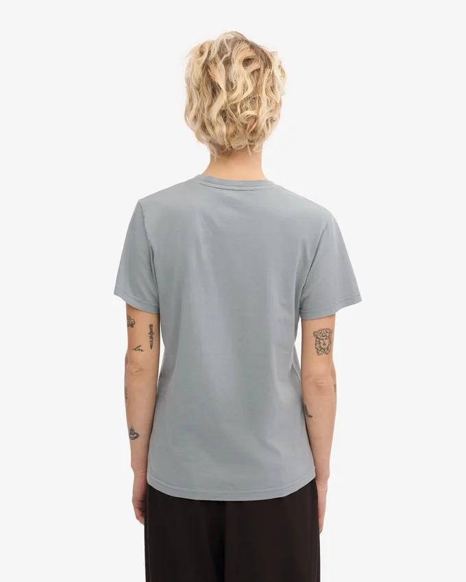 Light Organic Tee para mujer - Azul acero