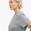 Light Organic Tee para mujer - Azul acero