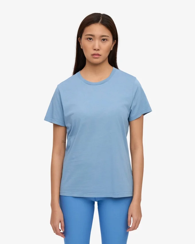 Light Organic Tee para mujer - Azul mar