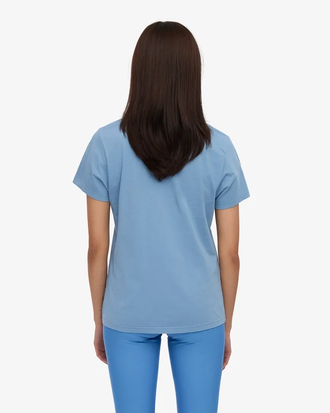 Light Organic Tee para mujer - Azul mar