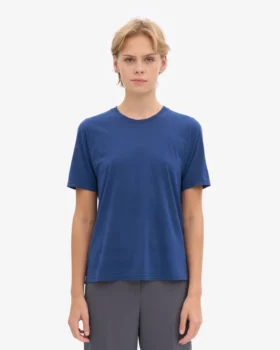 Light Organic Tee para mujer – Azul marino