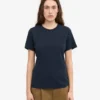 Light Organic Tee para mujer - Azul marino