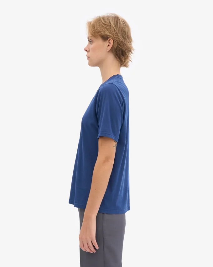Light Organic Tee para mujer - Azul marino