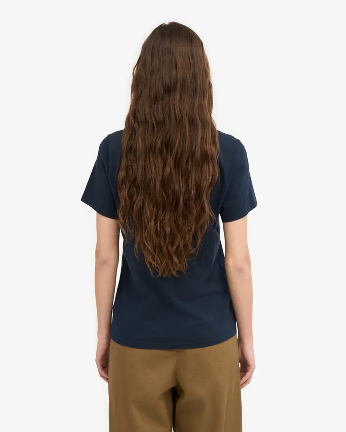 Light Organic Tee para mujer - Azul marino