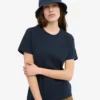Light Organic Tee para mujer - Azul marino