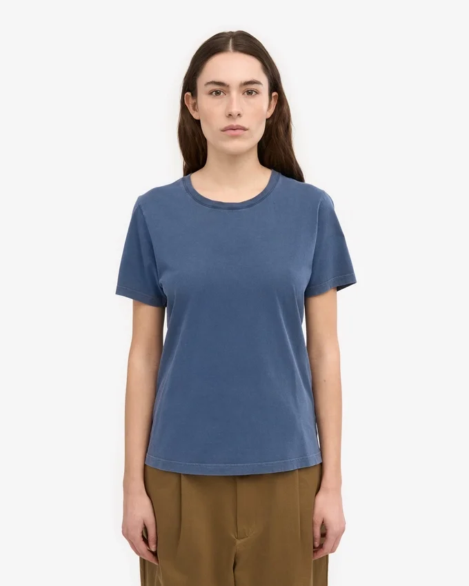 Light Organic Tee para mujer - Azul Neptuno