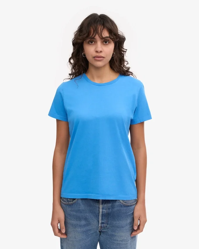 Light Organic Tee para mujer - Azul Pacífico