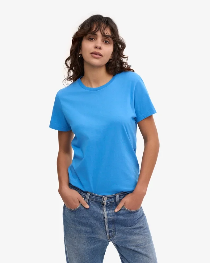 Light Organic Tee para mujer - Azul Pacífico