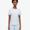 Light Organic Tee para mujer - Azul polar