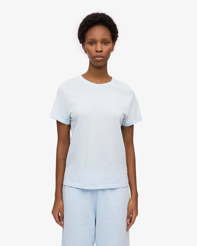 Light Organic Tee para mujer - Azul polar