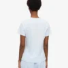 Light Organic Tee para mujer - Azul polar