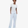 Light Organic Tee para mujer - Azul polar