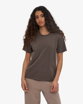 Light Organic Tee para mujer – Barro descolorido