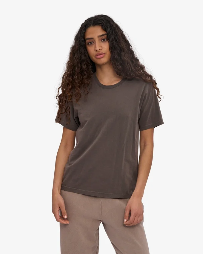 Light Organic Tee para mujer - Barro descolorido