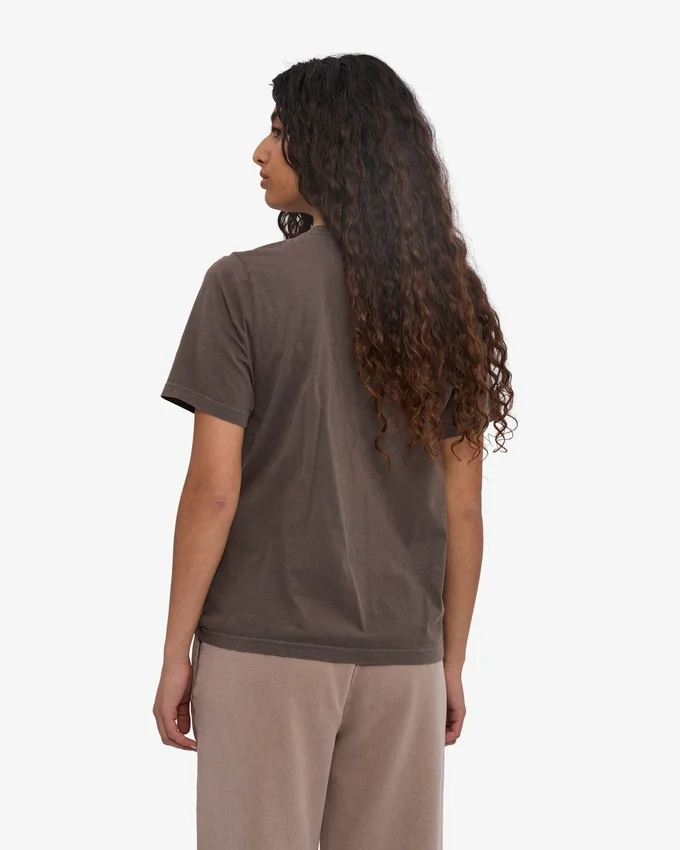 Light Organic Tee para mujer - Barro descolorido