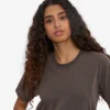 Light Organic Tee para mujer - Barro descolorido