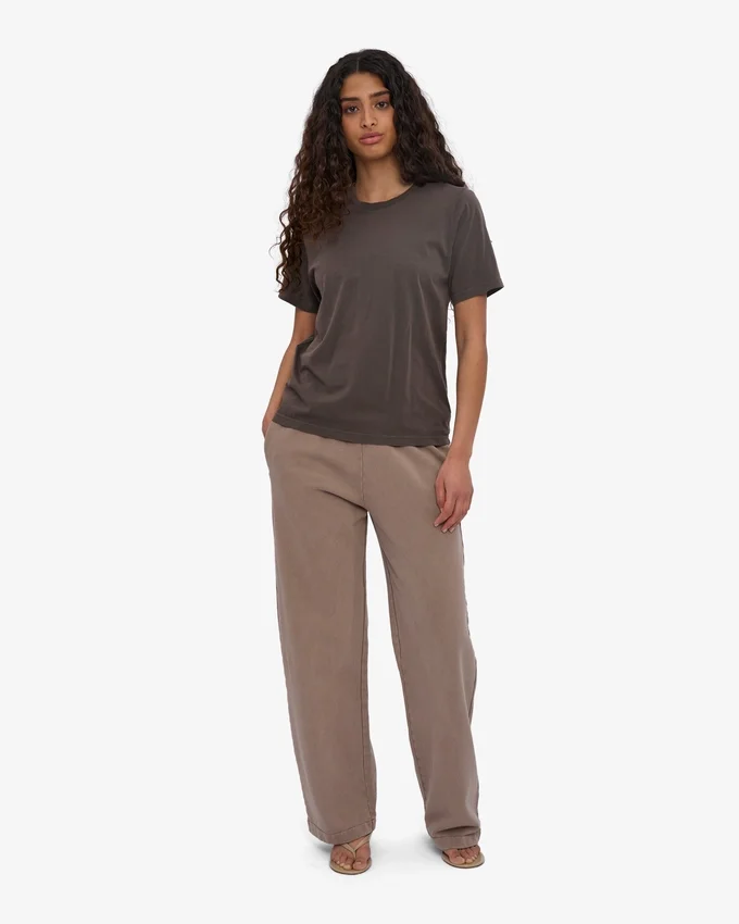 Light Organic Tee para mujer - Barro descolorido