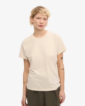 Light Organic Tee para mujer – Blanco marfil