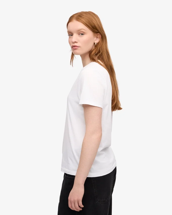Light Organic Tee para mujer - Blanco óptico