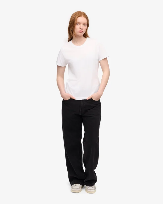 Light Organic Tee para mujer - Blanco óptico