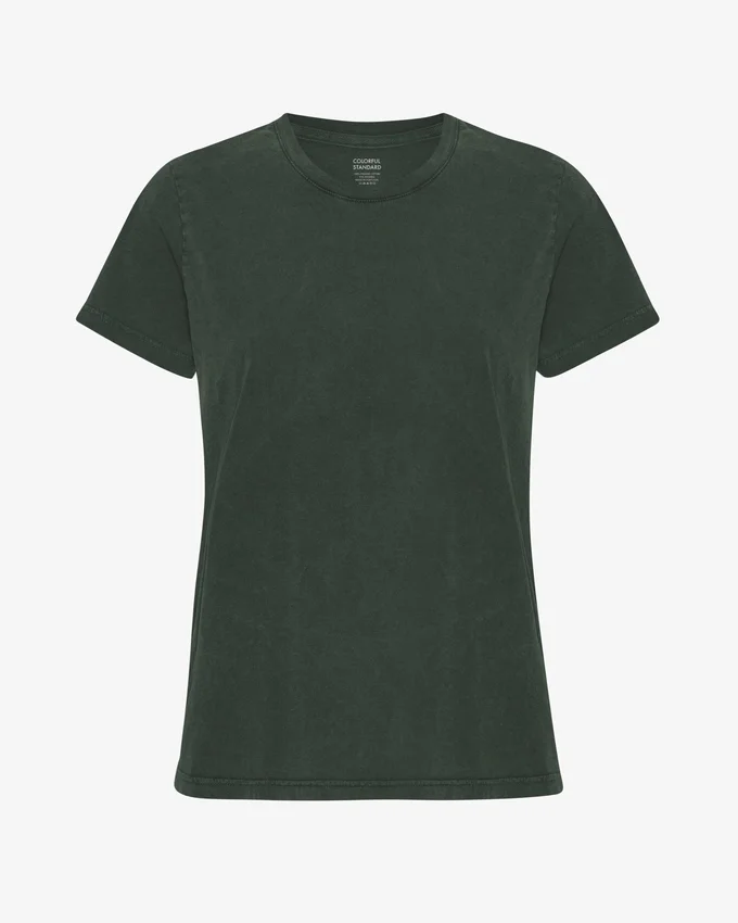 Light Organic Tee para mujer - Bosque de medianoche