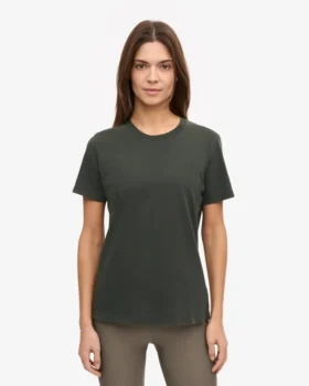 Light Organic Tee para mujer – Bosque de medianoche