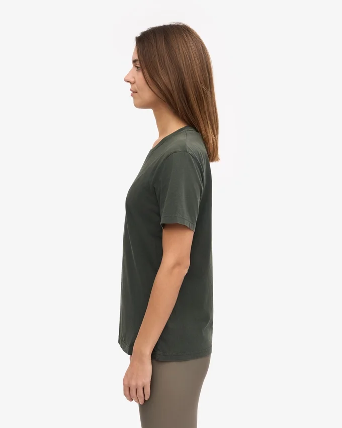 Light Organic Tee para mujer - Bosque de medianoche