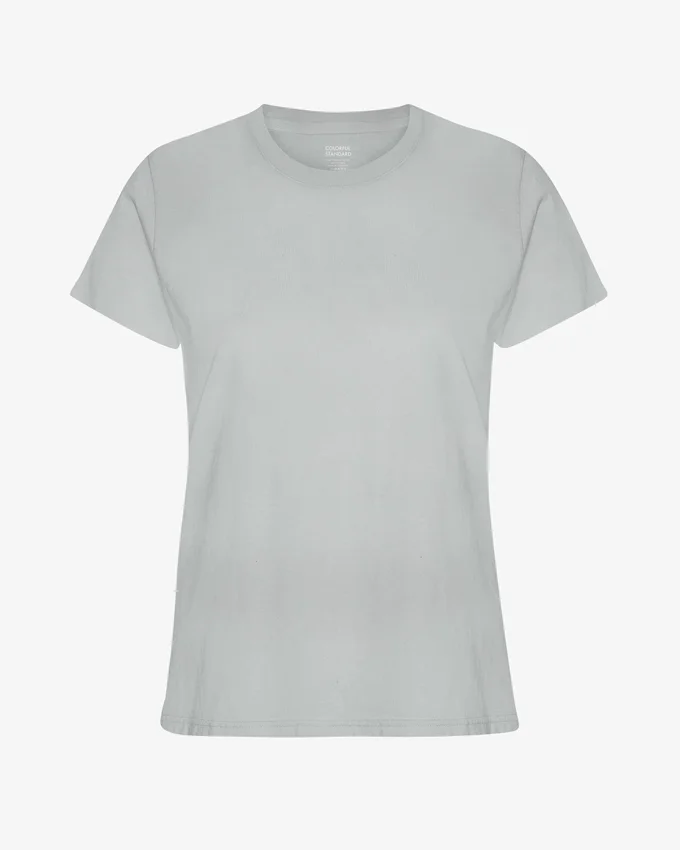 Light Organic Tee para mujer - Gris deslavado
